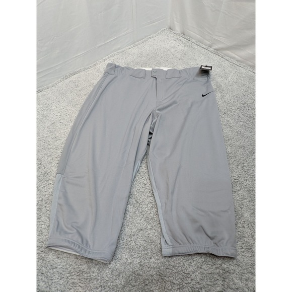 Nike Other - Nike Vapor Select High "Knicker" Baseball Pants Grey/Black Piping Mens Size 3XL.